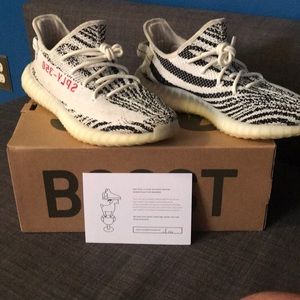 Yeezy 350 zebra